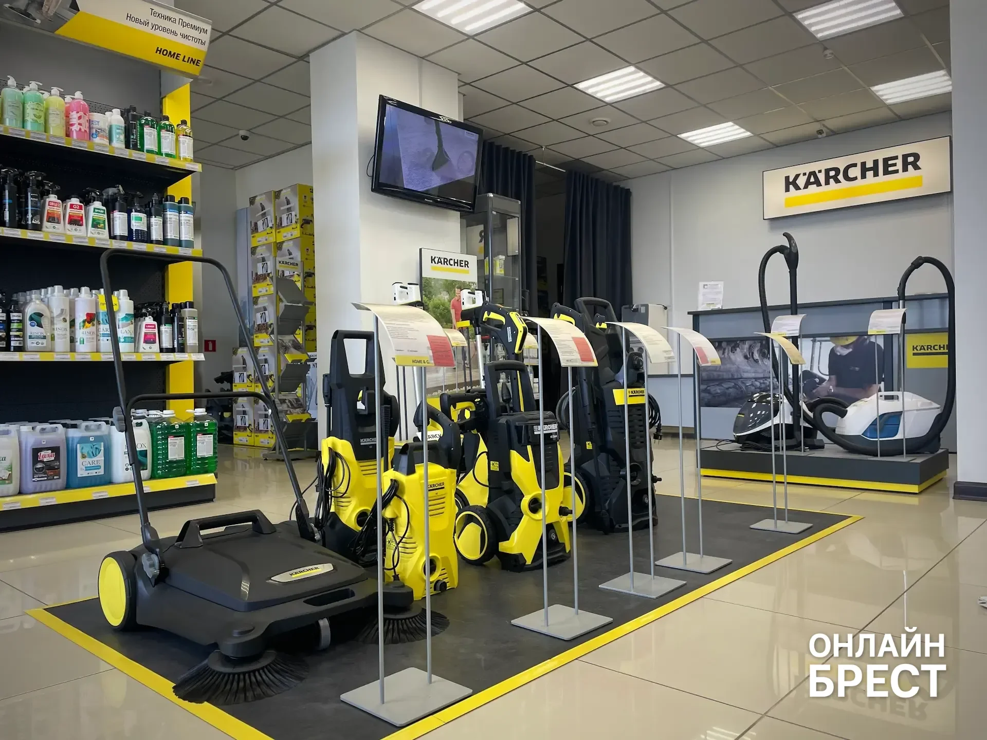 Дни бренда Керхер в Керхер Центре Брест: скидки до 15% и подарки первым покупателям с 23 по 27 апреля