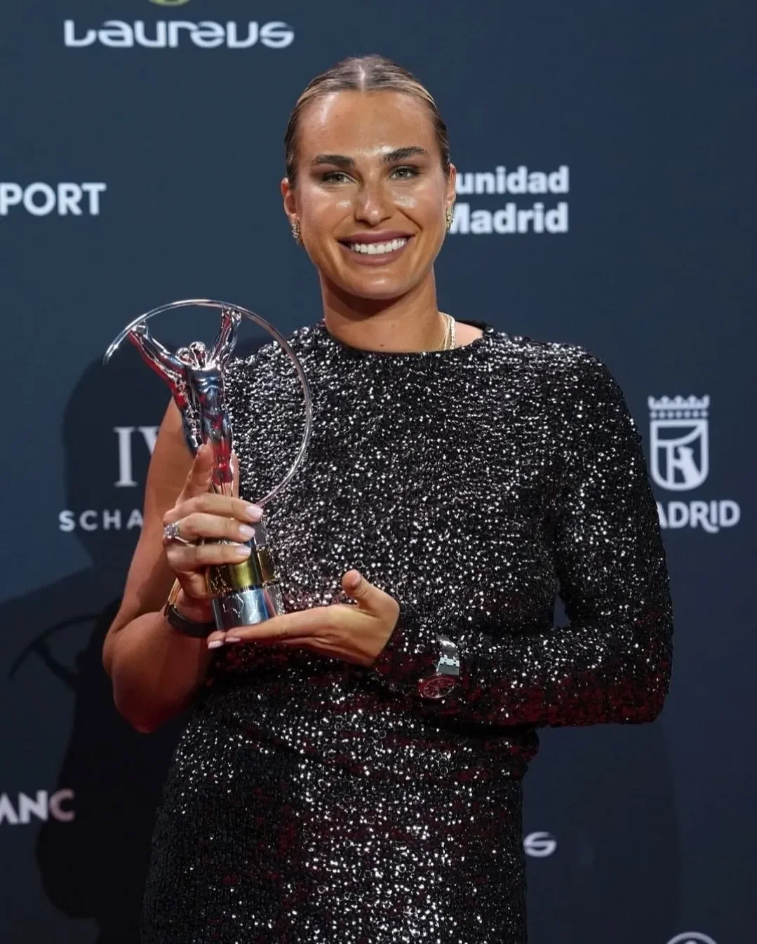 Арина Соболенко — спортсменка года по версии Laureus 2026: белоруска получила престижную награду