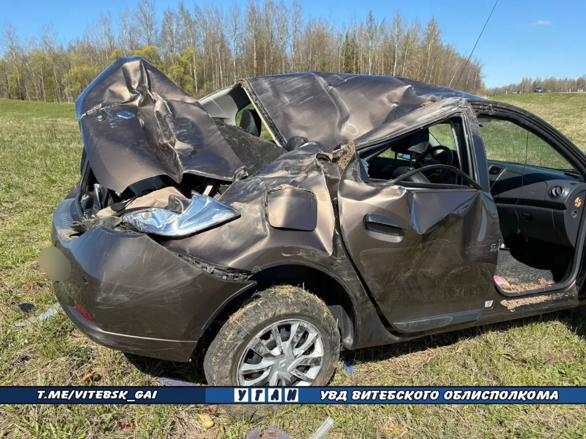 Этот маневр закончился вылетом в кювет — смотрите видео