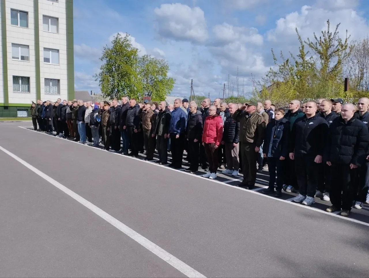 В Бресте стартовала отправка на срочную службу