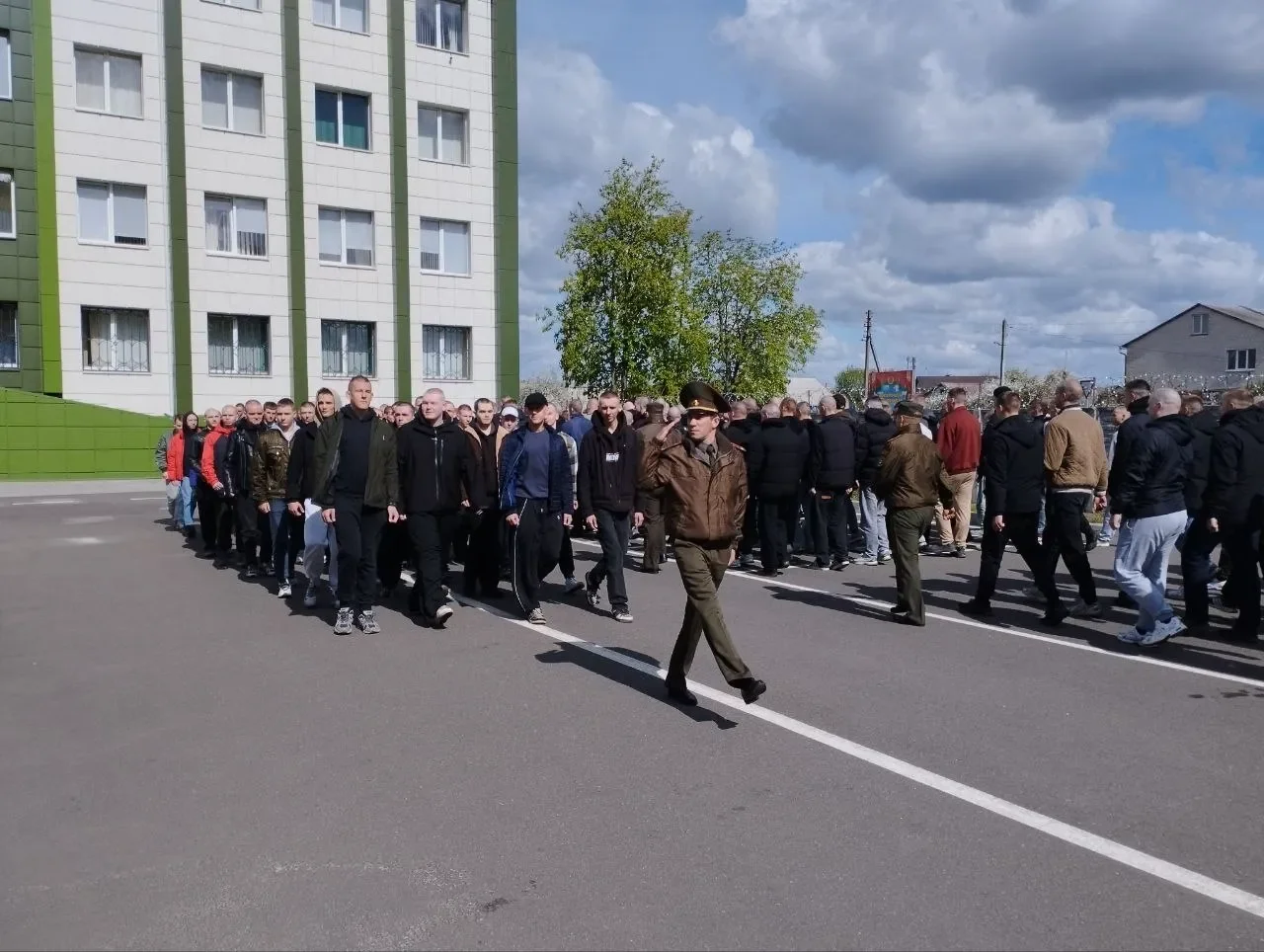 В Бресте стартовала отправка на срочную службу