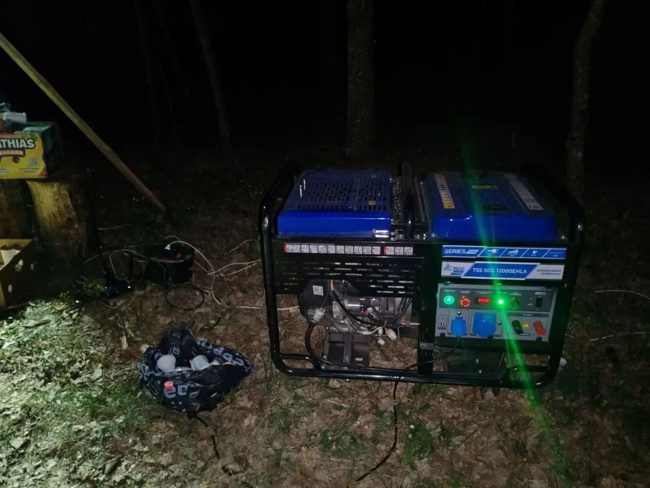 Это было непростое испытание: лесной пожар в Пинском районе — в фотографиях