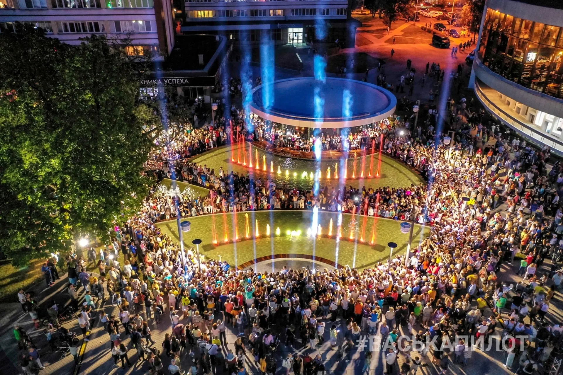 Помните это? Открытие фонтана на Советской в Бресте — 2019 год