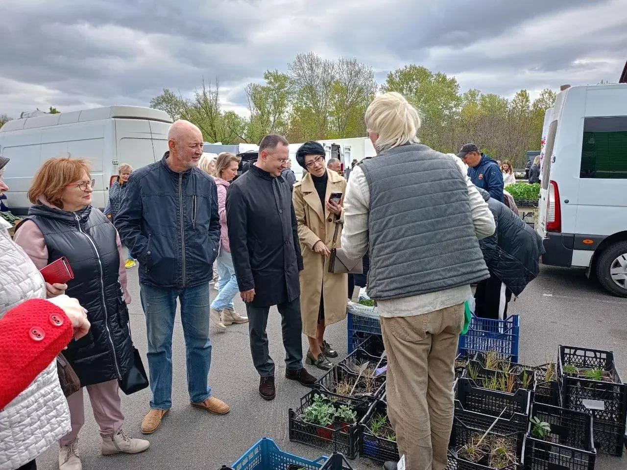 На ярмарку в Бресте съехались продавцы из Пружанского, Ивановского и других районов