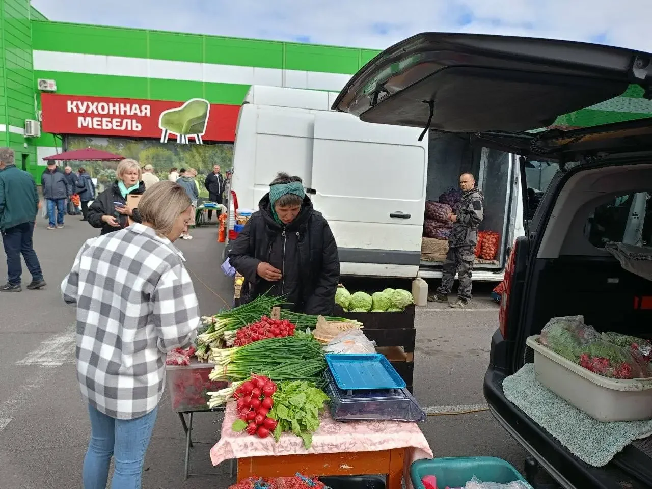 На ярмарку в Бресте съехались продавцы из Пружанского, Ивановского и других районов