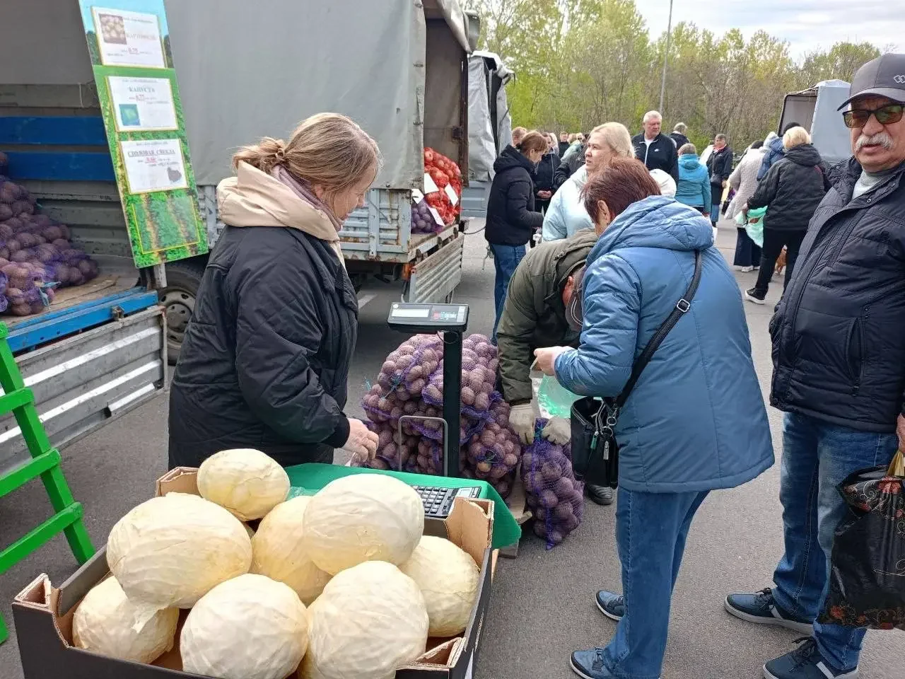 На ярмарку в Бресте съехались продавцы из Пружанского, Ивановского и других районов