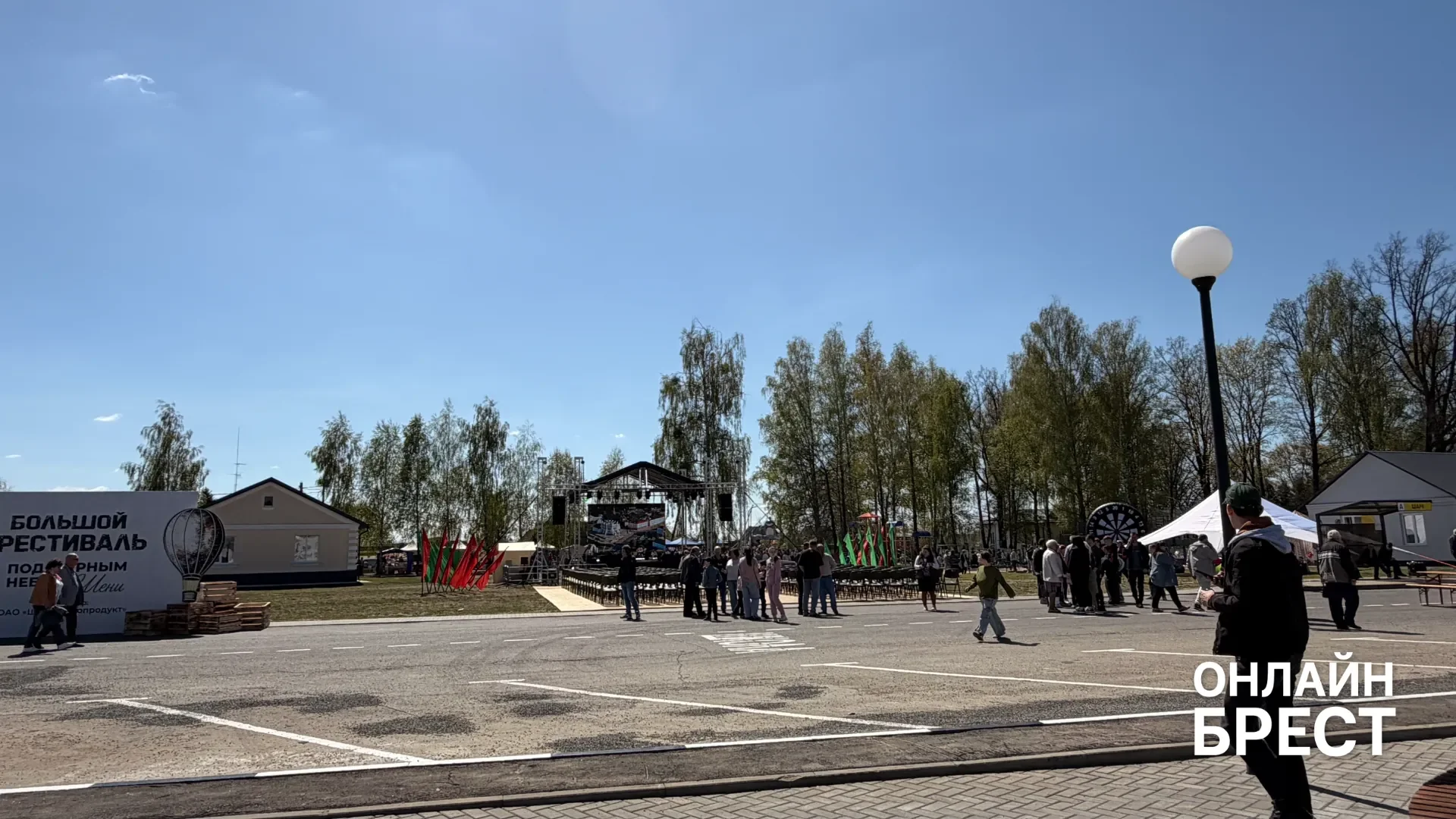 Солдатская каша, фаер-шоу и дискотека. Узнали, что за праздник в Пружанском районе
