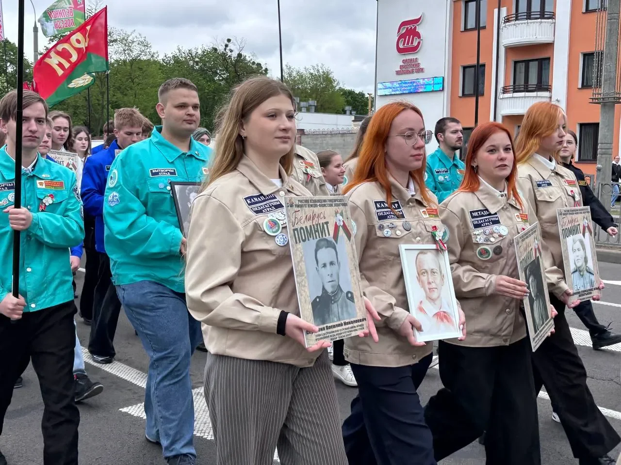 Брестская крепость озарилась салютом в честь 9 Мая