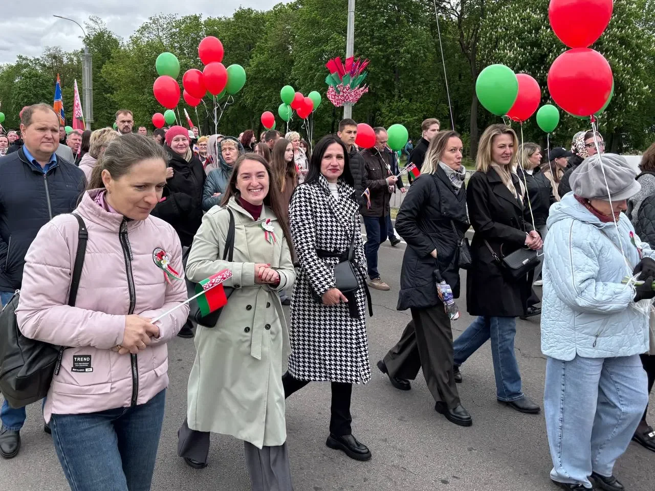 Брестская крепость озарилась салютом в честь 9 Мая