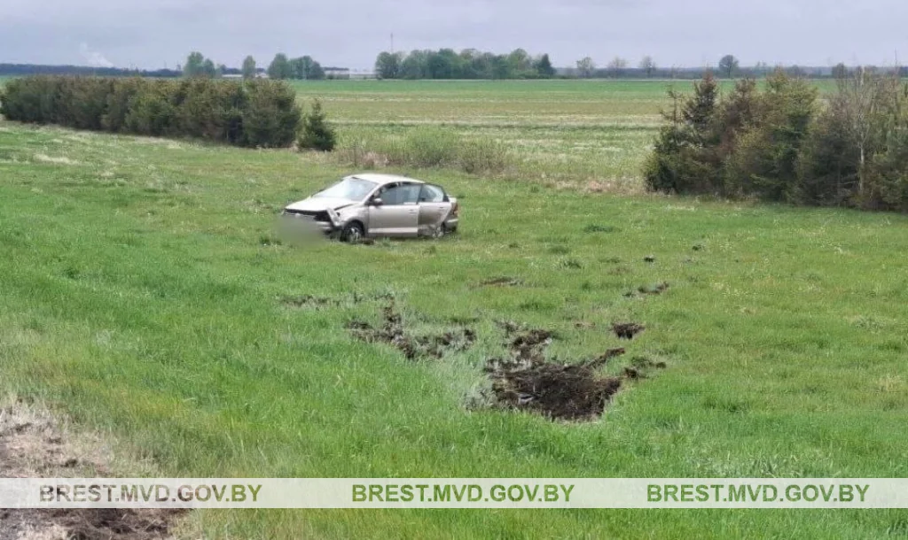Водитель из Бреста попал в ДТП в Ивацевичском районе