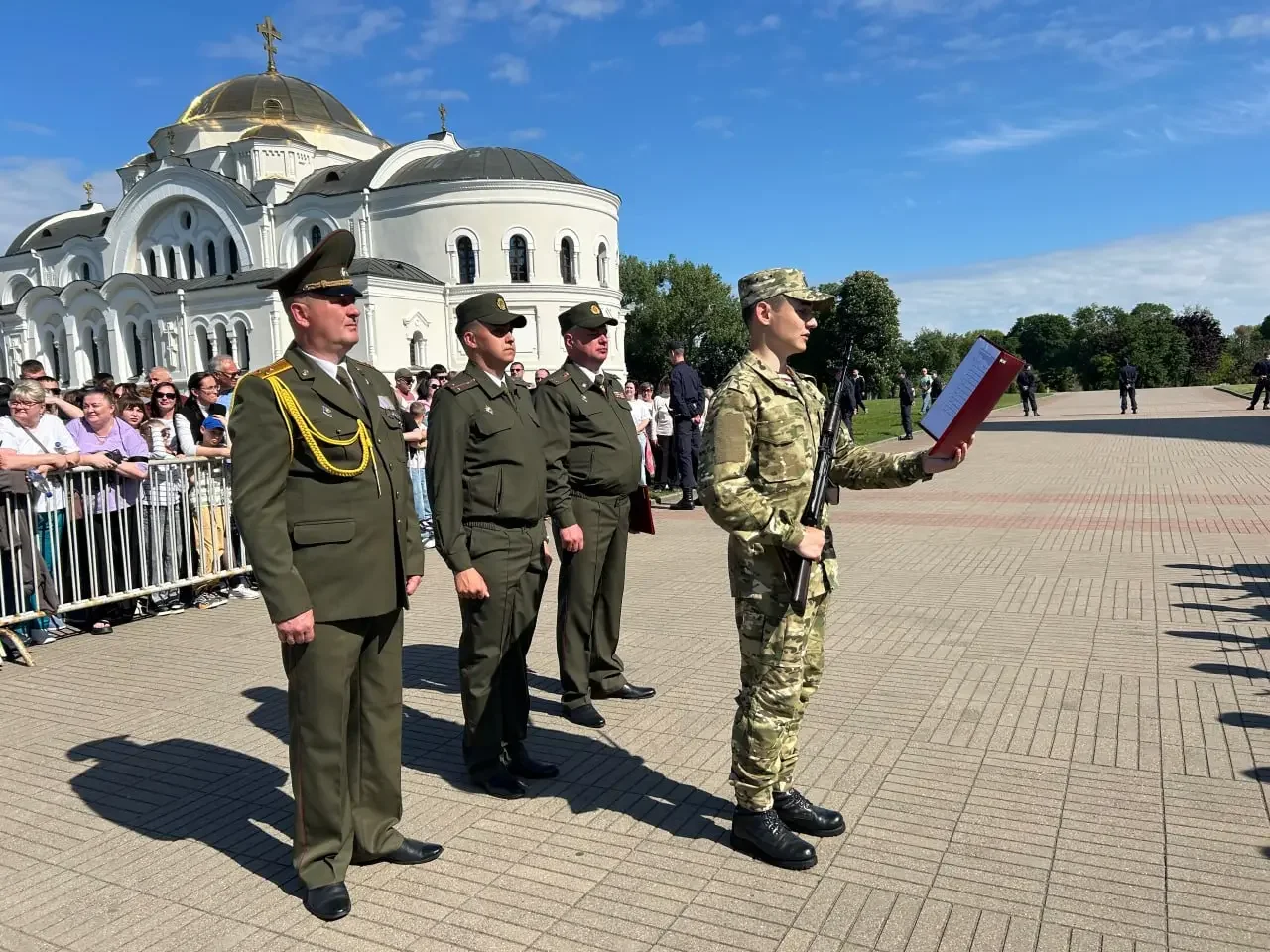 Более тысячи новобранцев приняли присягу в Брестской крепости — как это было