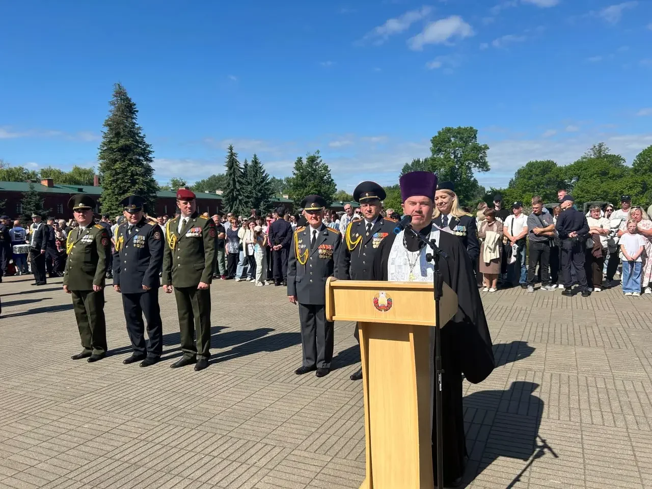 Более тысячи новобранцев приняли присягу в Брестской крепости — как это было