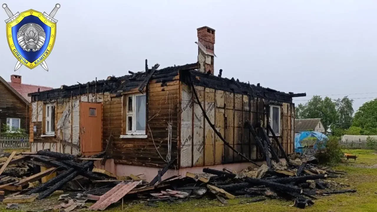 Успела разбить окно и передать внука соседке: на пожаре погибли супруги