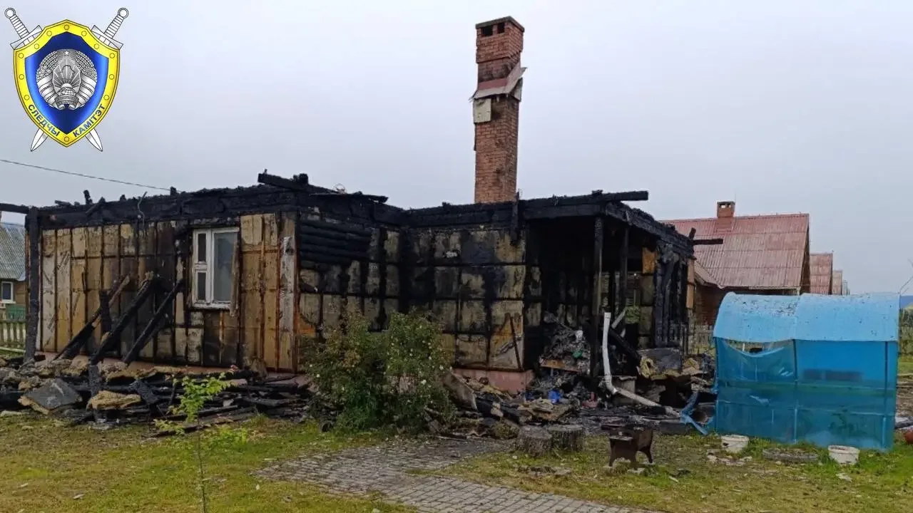 Успела разбить окно и передать внука соседке: на пожаре погибли супруги