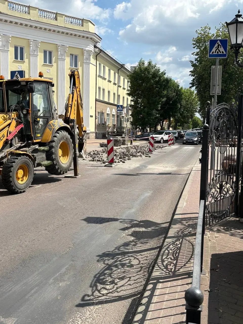 В Бресте взялись за перекрёсток Советской и Гоголя — что там происходит