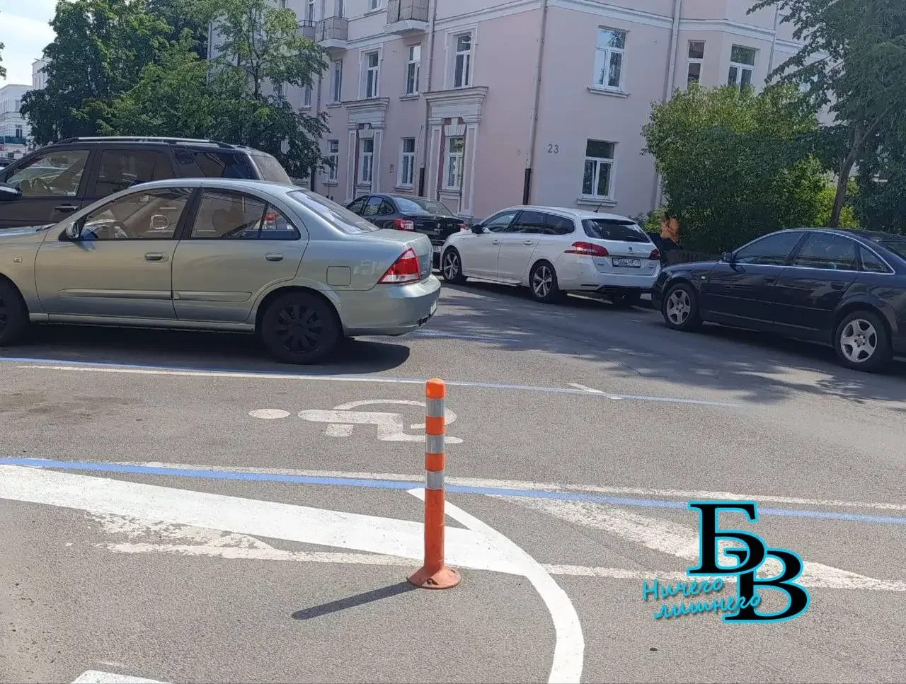 Синяя разметка в Бресте — что она означает для водителей с сегодняшнего дня