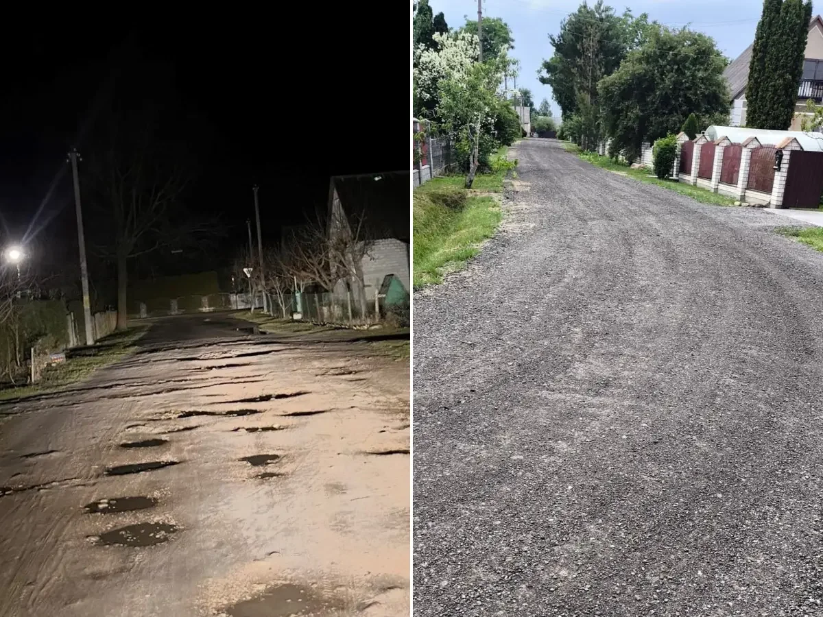 В Кобрине улица числилась заасфальтированной — на деле оказалась гравийной