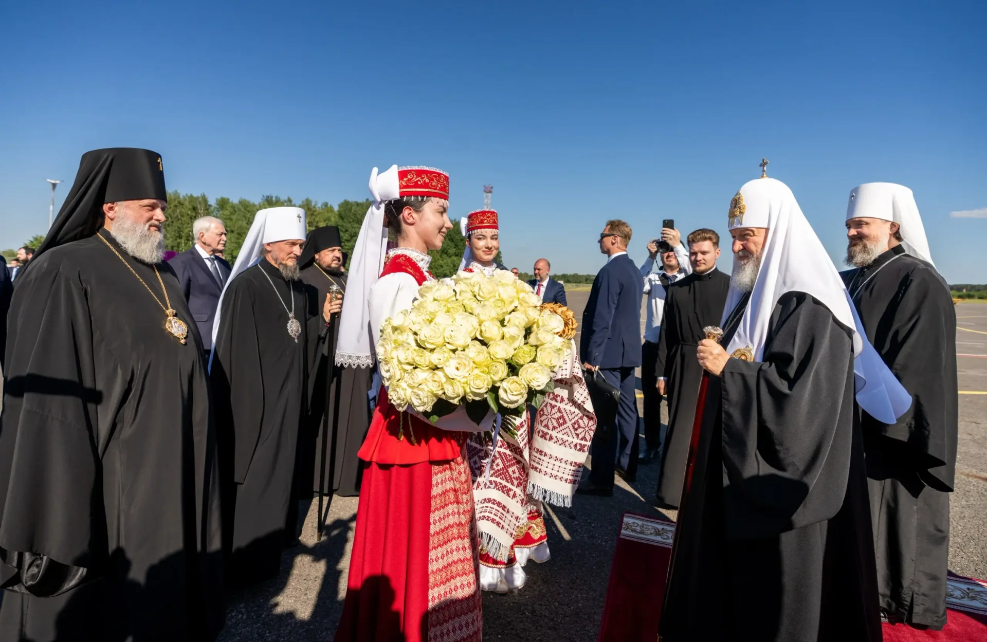 Патриарх Кирилл прилетел в Брест