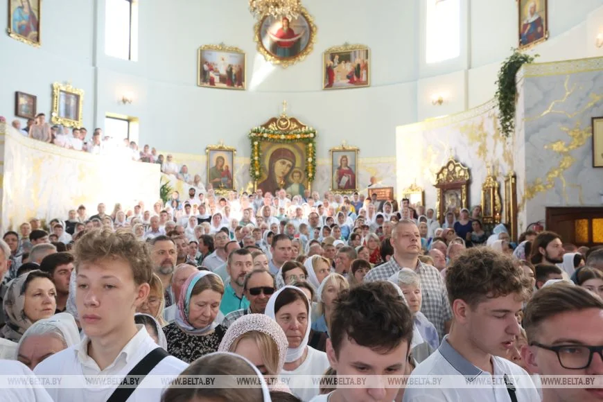 Патриарх Кирилл возглавил Божественную литургию в Свято-Воскресенском соборе Бреста