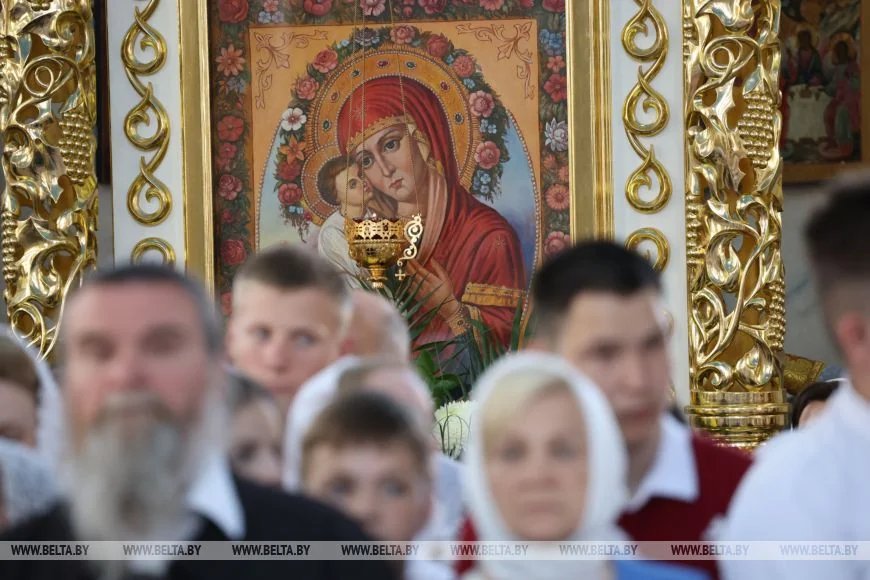 Патриарх Кирилл возглавил Божественную литургию в Свято-Воскресенском соборе Бреста