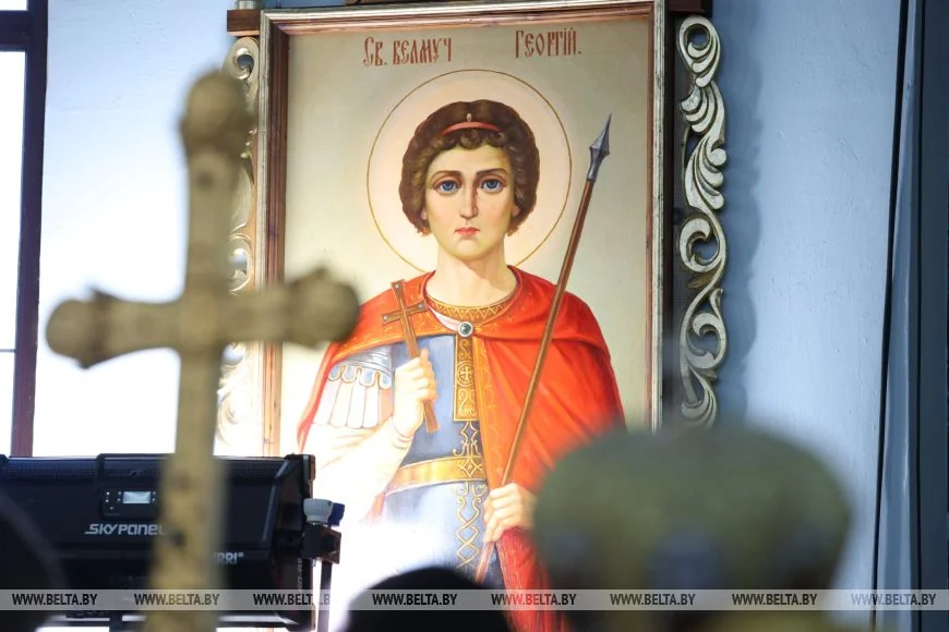 Патриарх Кирилл возглавил Божественную литургию в Свято-Воскресенском соборе Бреста