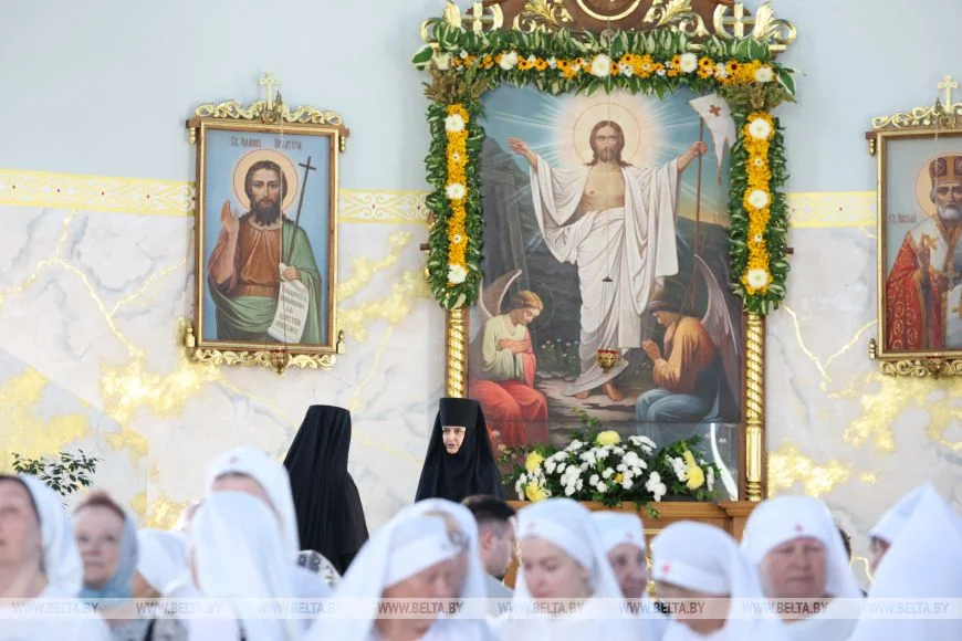 Патриарх Кирилл возглавил Божественную литургию в Свято-Воскресенском соборе Бреста