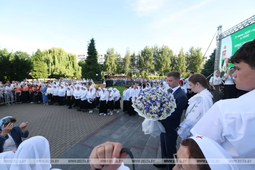 Патриарх Кирилл возглавил Божественную литургию в Свято-Воскресенском соборе Бреста