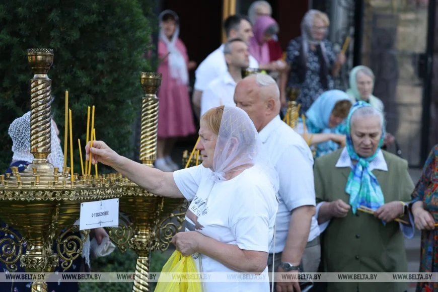Патриарх Кирилл возглавил Божественную литургию в Свято-Воскресенском соборе Бреста