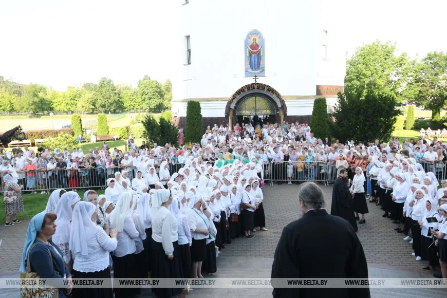 Патриарх Кирилл возглавил Божественную литургию в Свято-Воскресенском соборе Бреста