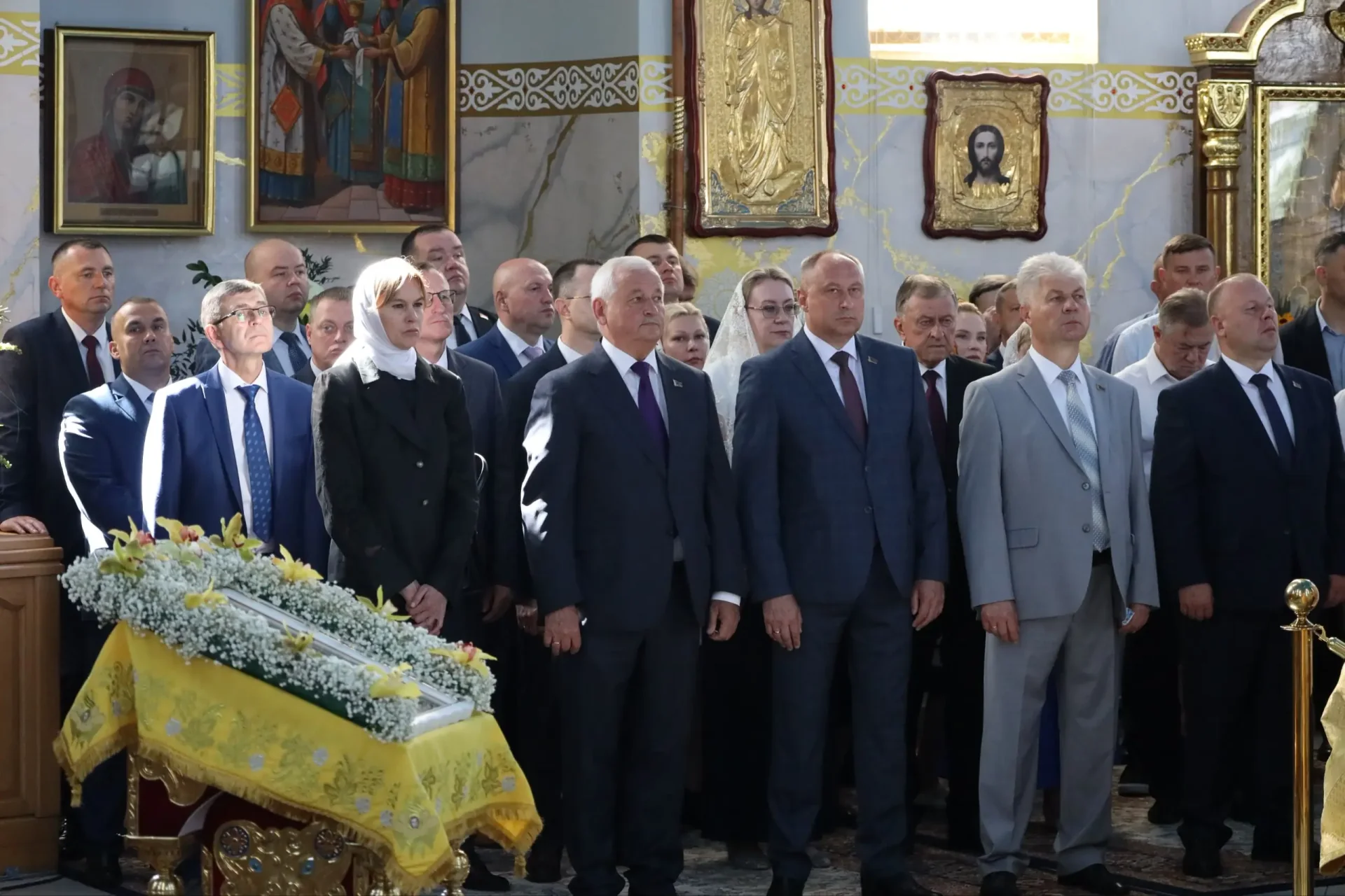 Патриарх Кирилл возглавил Божественную литургию в Свято-Воскресенском соборе Бреста