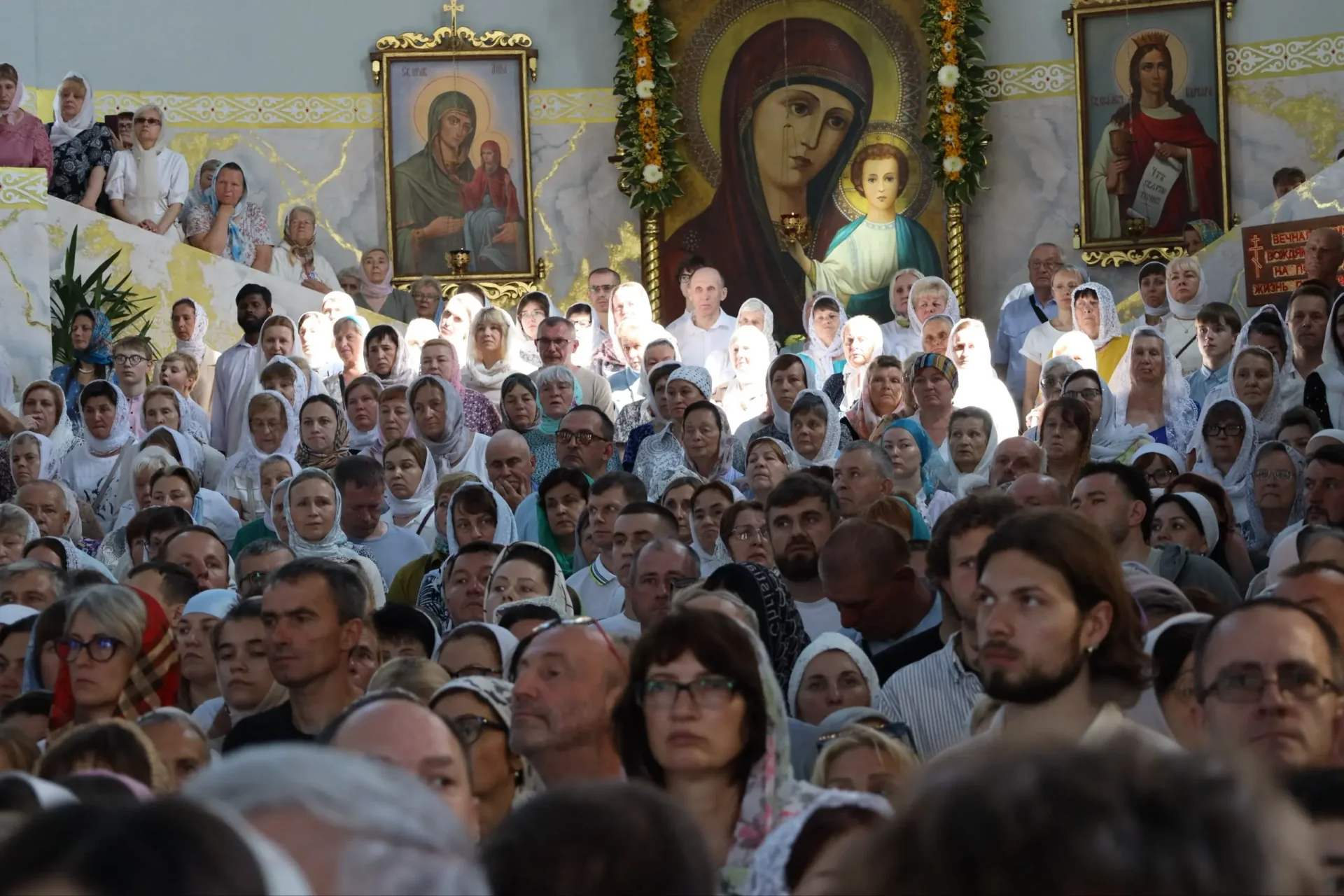 Патриарх Кирилл возглавил Божественную литургию в Свято-Воскресенском соборе Бреста