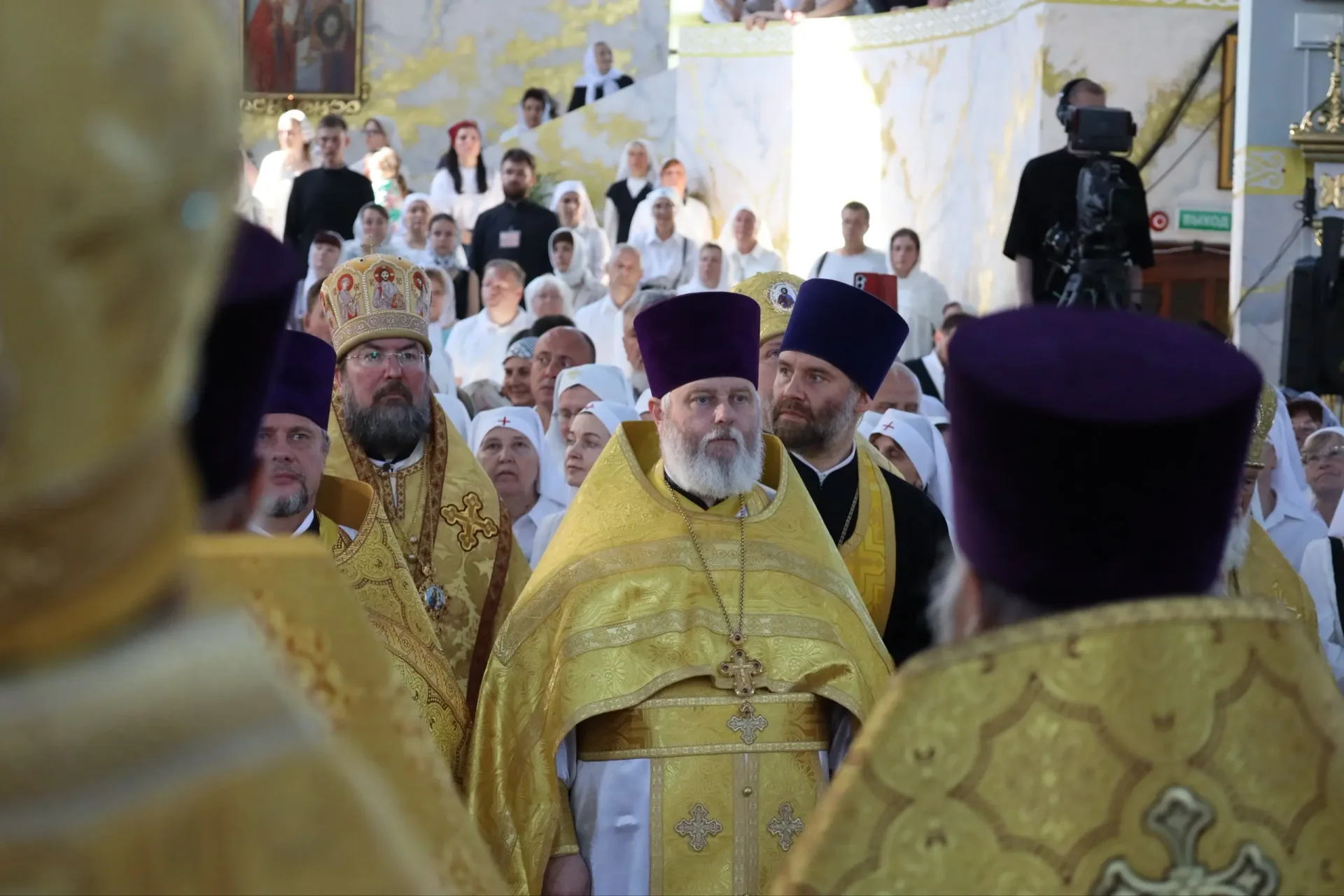 Патриарх Кирилл возглавил Божественную литургию в Свято-Воскресенском соборе Бреста