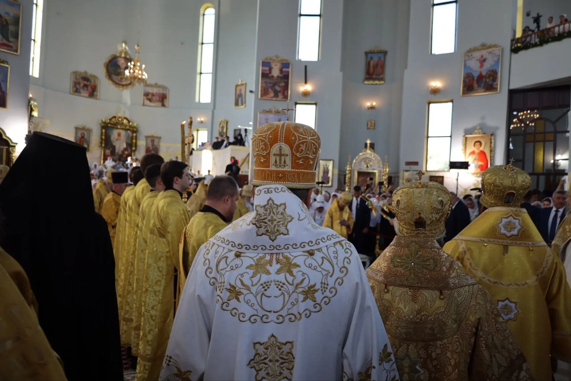 Патриарх Кирилл возглавил Божественную литургию в Свято-Воскресенском соборе Бреста