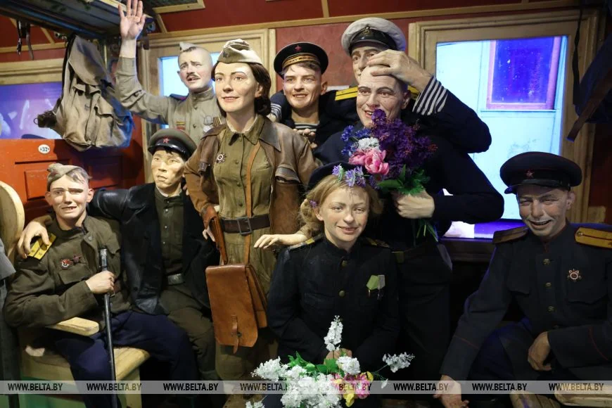 «Поезд Победы» прибыл в Брест: заглянули внутрь уникального музея