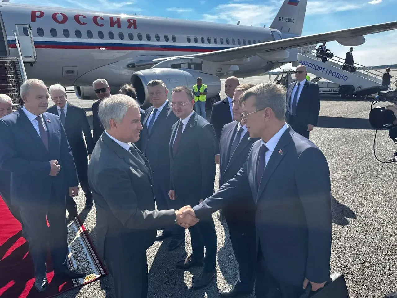 Глава Госдумы России прибыл в Брест — вот зачем он здесь