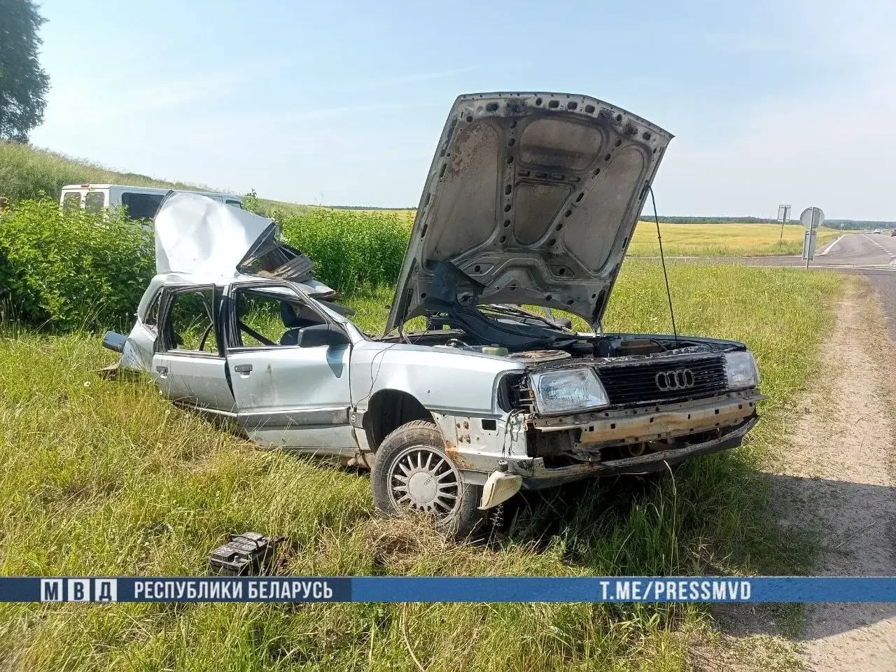 В Беларуси в лобовом ДТП погибли 15-летняя девушка и 17-летний парень