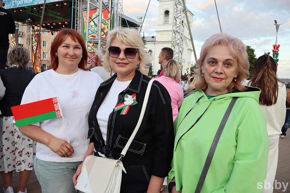 От концерта до салюта: как прошёл День Независимости в Бресте