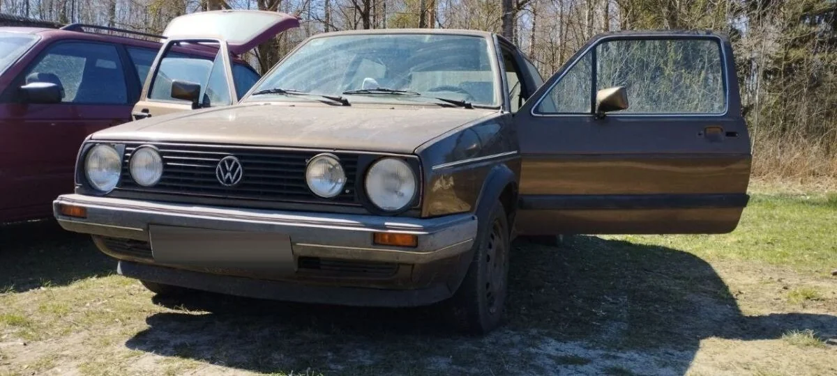 Пинчанин купил редкий VW Golf II — за эту машину продавцу начали звонить без остановки
