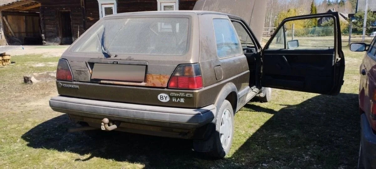 Пинчанин купил редкий VW Golf II — за эту машину продавцу начали звонить без остановки