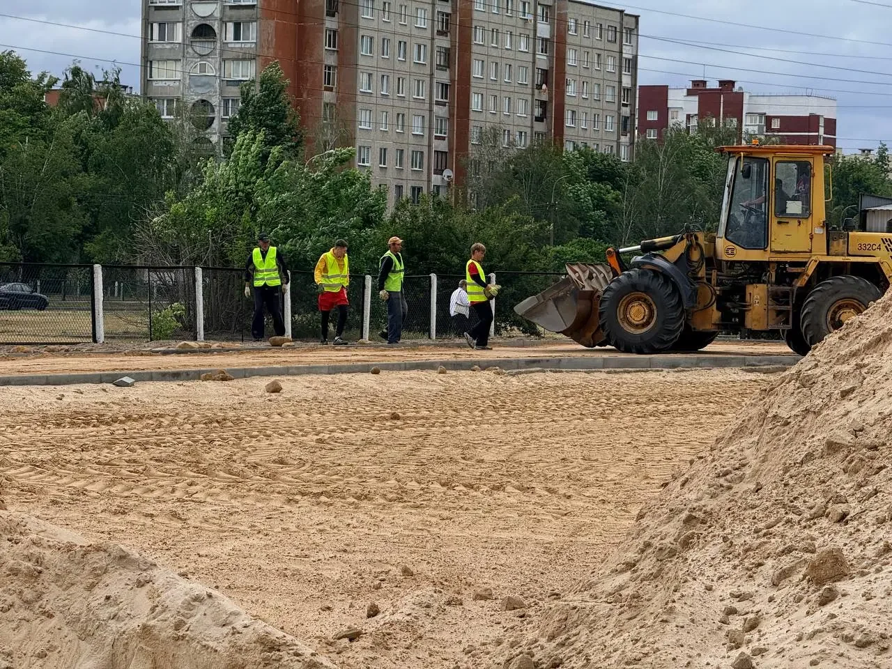В Бресте создают спортивный комплекс у гимназии №4