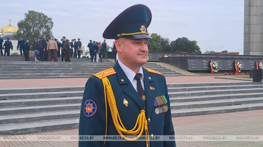В Брестской крепости присягу приняли 49 новобранцев МЧС — что они сказали