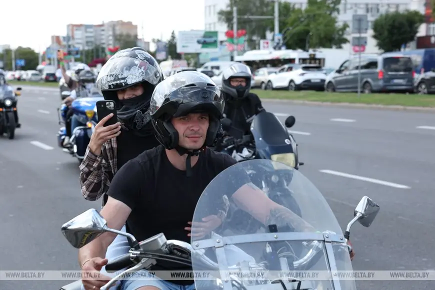 В Бресте устроили байк-фест — фоторепортаж