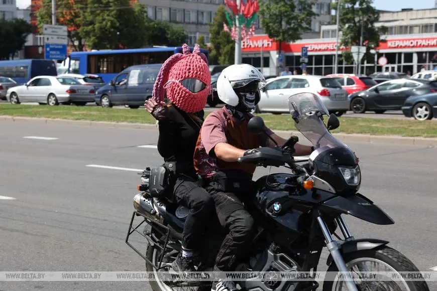 В Бресте устроили байк-фест — фоторепортаж