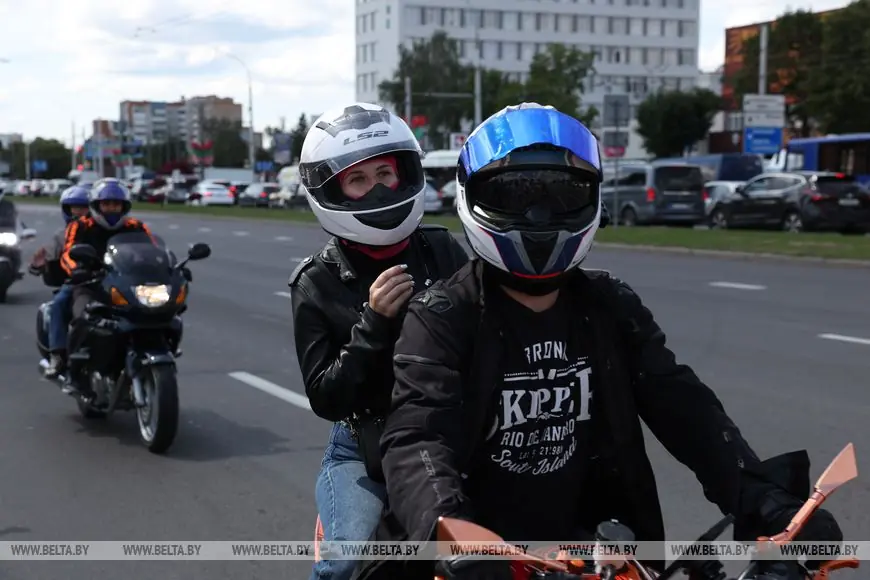 В Бресте устроили байк-фест — фоторепортаж
