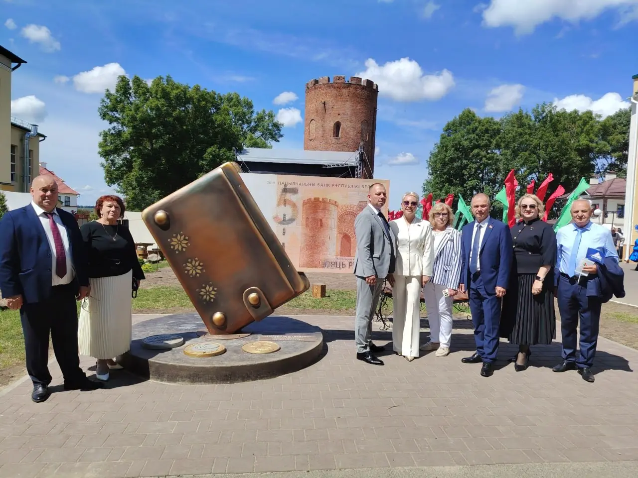 У Каменецкой башни празднуют 750-летие города