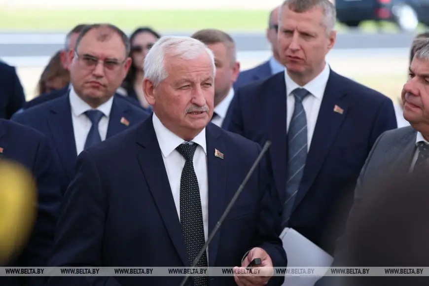 Лукашенко посещает Березовский район