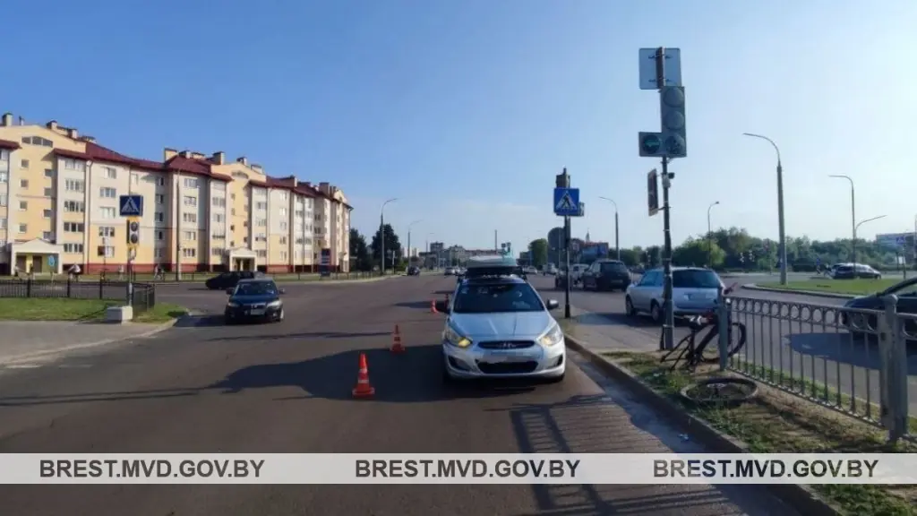 В Бресте за один вечер два велосипедиста попали под машины