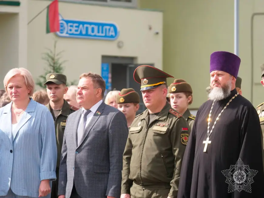В Бресте открыли мурал в память о курсанте Дмитрии Гвишиани