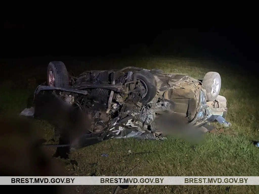 26-летний водитель Audi погиб в ДТП под Брестом