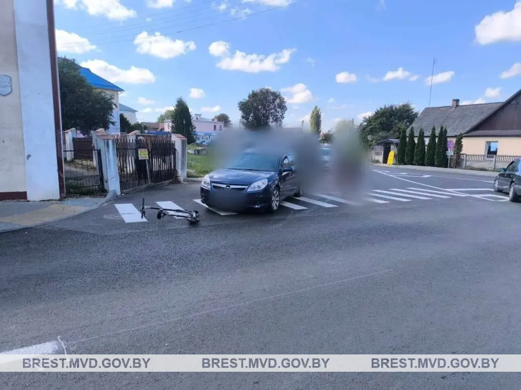В Кобрине 88-летний мужчина на СПМ попал под Opel